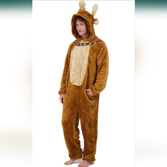 BUNDLE & SAVE • #138 • Moose Onesie • Adult Medium - Picture 1 of 8